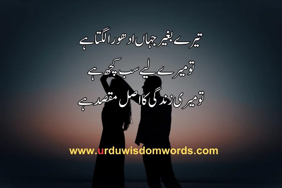 romantic quotes for love n most important person in urdu 