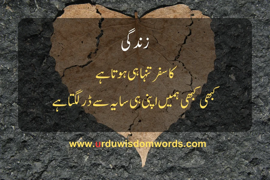 Sad Life Quotes in Urdu