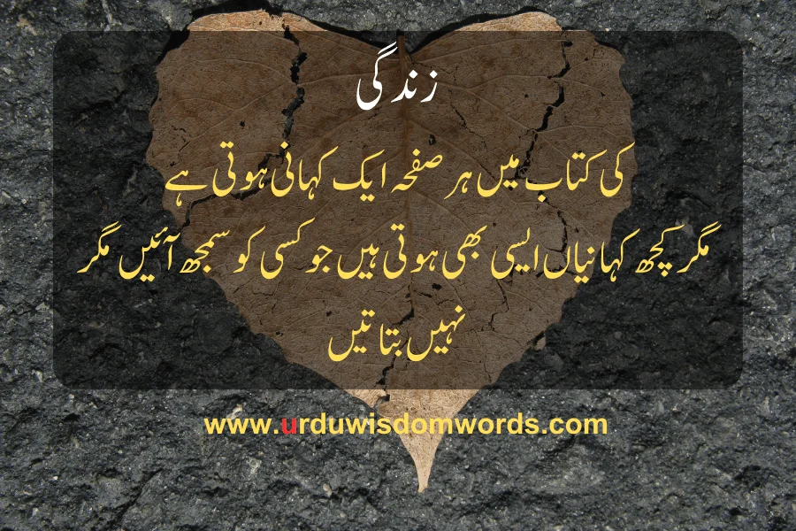 sad quotes about life in urdu